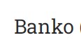 Banko