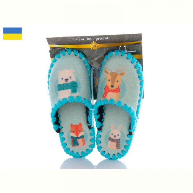 Купить Тапочки Vends 902 бірюзовий на obuv-plus.com.ua