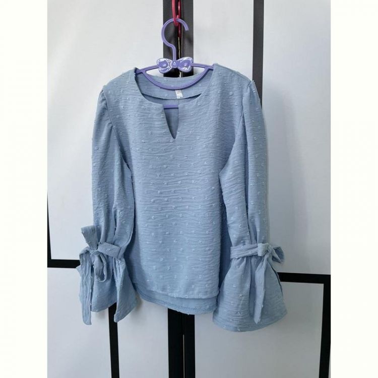 Купить Блузка Kosmy K99 l.blue на obuv-plus.com.ua