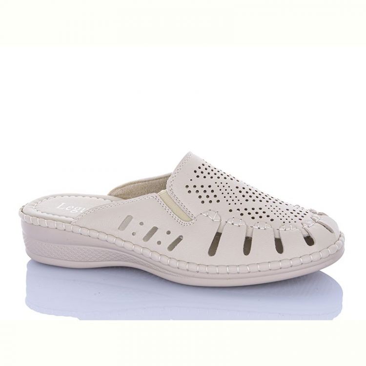 Купить Шлепанцы Leguzaza 501-2 beige на obuv-plus.com.ua