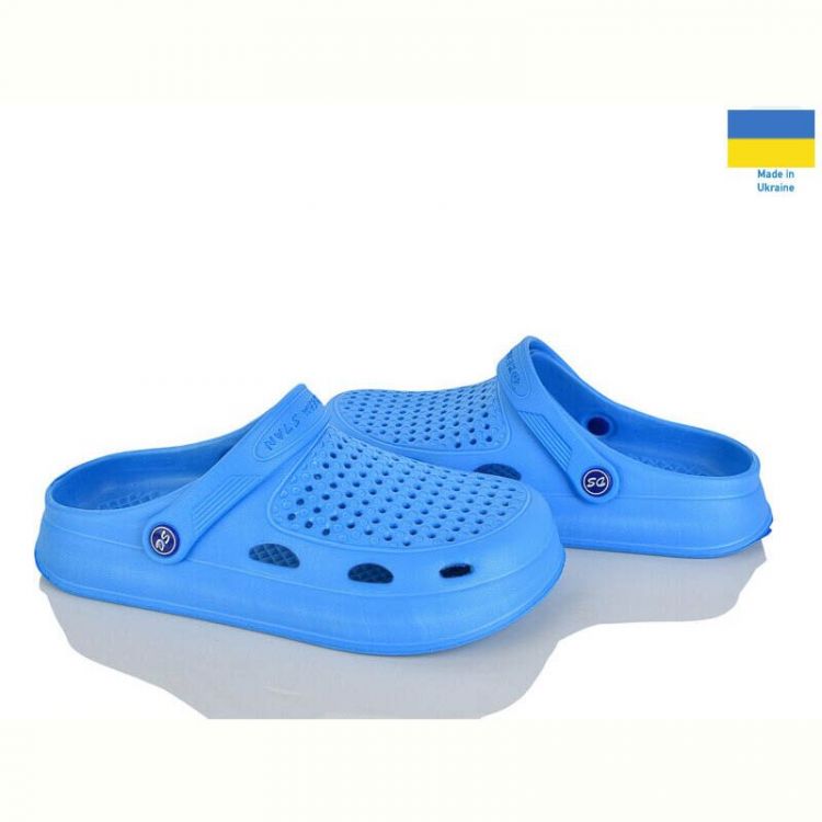Купить Кроксы Dream Stan Сабо08 синій на obuv-plus.com.ua