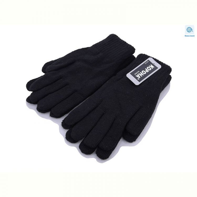 Купить Перчатки Корона 8184 black на obuv-plus.com.ua