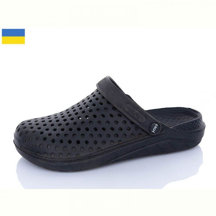 Купить Кроксы Krok Krok C68 чорний на obuv-plus.com.ua