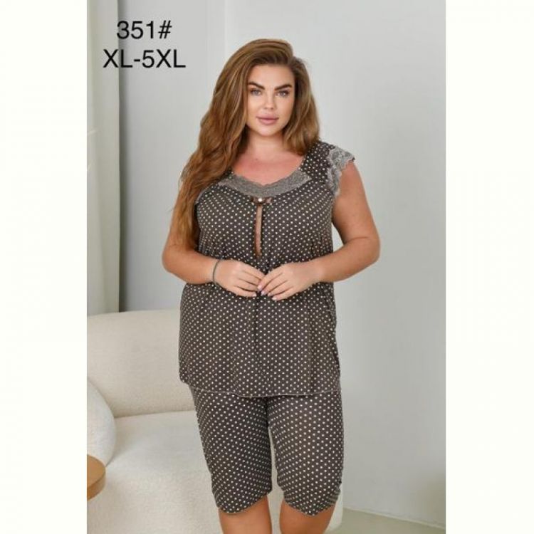 Купить Пижама Romeo life 351 brown на obuv-plus.com.ua