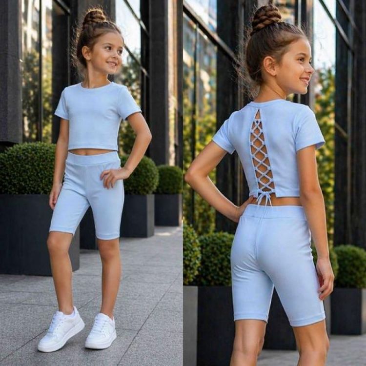Купить Костюм Karolina KR453 l.blue на obuv-plus.com.ua