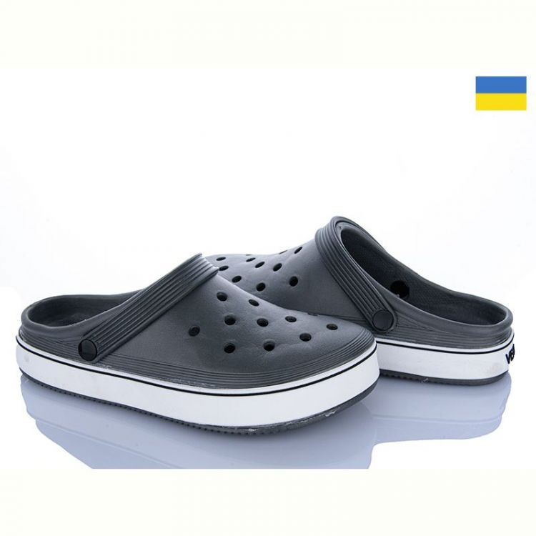 Купить Кроксы Golden Lion 1500 сірий на obuv-plus.com.ua