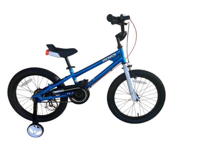 Купить RB18B-6P-ДИТЯЧИЙ ВЕЛОСИПЕД ROYAL BABY 7TH FREESTYLE  СИНІЙ 18ДЮЙМІВ на obuv-plus.com.ua