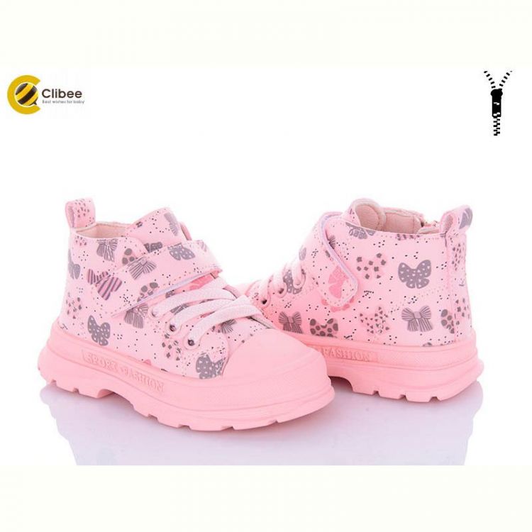 Купить Ботинки Clibee P709 pink на obuv-plus.com.ua