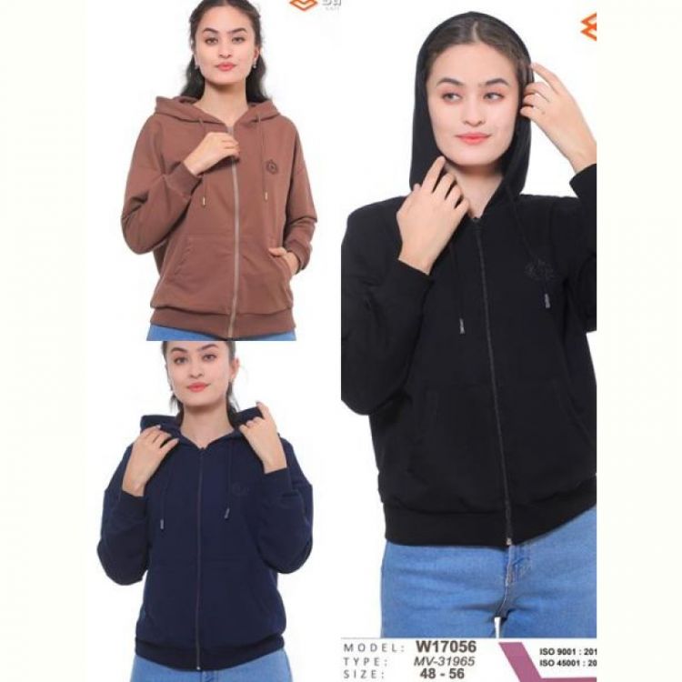 Купить Кофта спорт Annet YT17056 brown на obuv-plus.com.ua