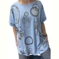 Купить Футболка Elena&Vika 26014 l.blue на obuv-plus.com.ua