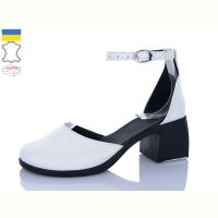 Купить Туфли Sali 1122 білий ч-п. на obuv-plus.com.ua