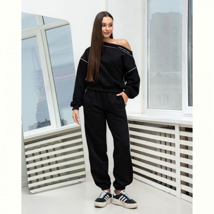 Купить Костюм спорт AZNA ДП179 black на obuv-plus.com.ua