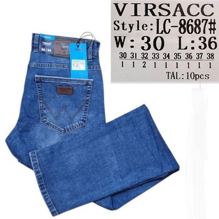 Купить Джинсы Maxim Jeans 8687 blue на obuv-plus.com.ua
