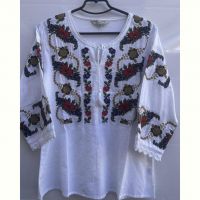 Купить Вышиванка Кузя 016 white на obuv-plus.com.ua