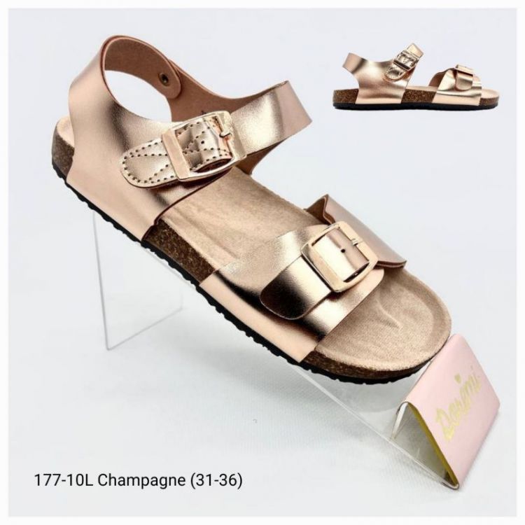 Купить Босоножки Doremi Apa-177-10L champagne на obuv-plus.com.ua