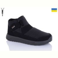 Купить Ботинки Progress Прогрес M3803 чорний на obuv-plus.com.ua
