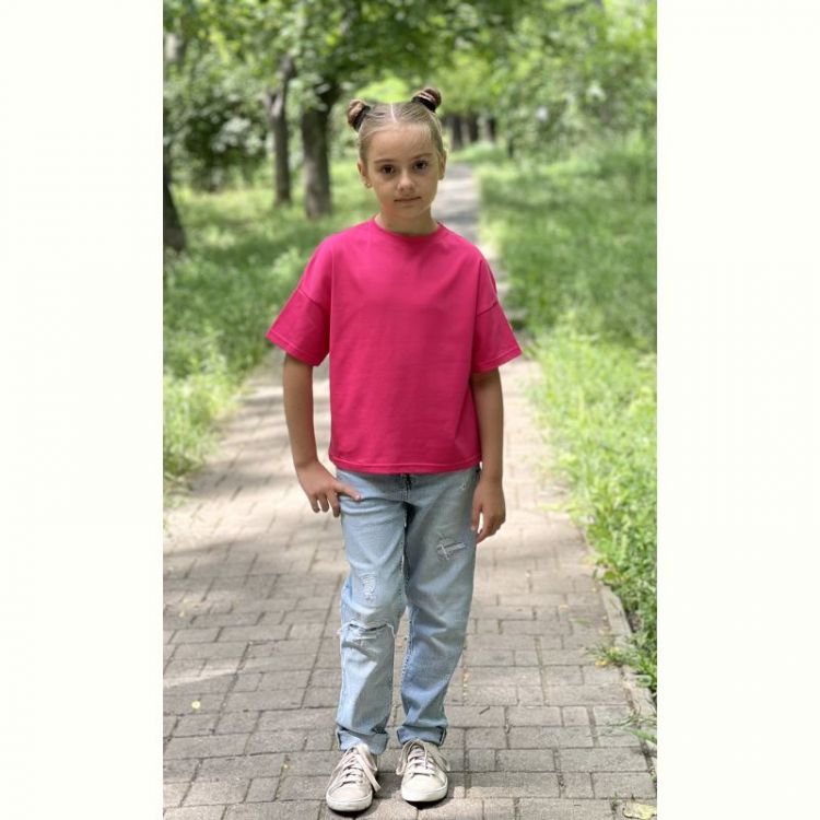 Купить Футболка LiMa kids LN46 crimson на obuv-plus.com.ua