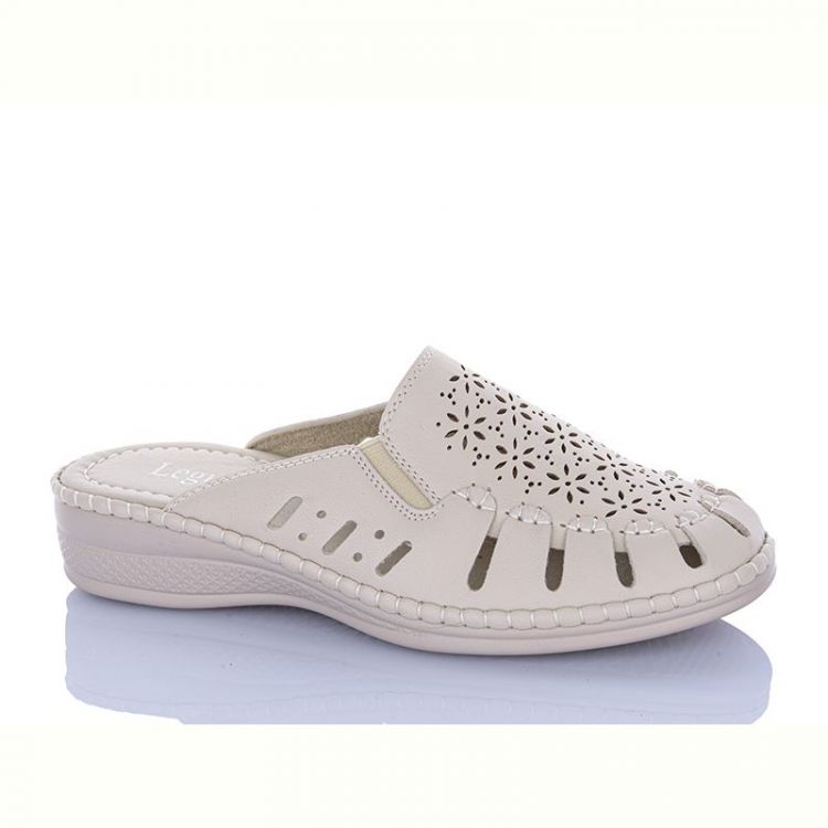Купить Шлепанцы Leguzaza 501-1 beige на obuv-plus.com.ua