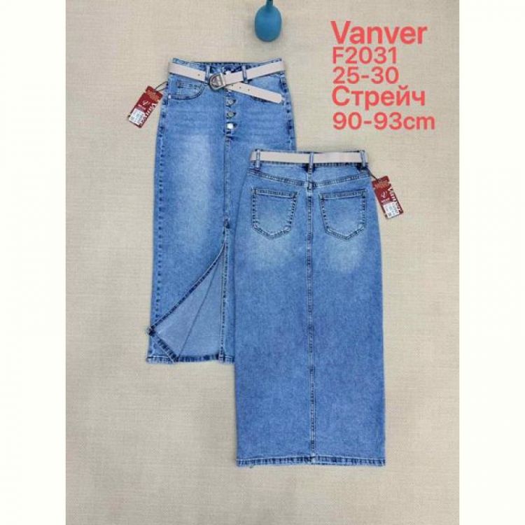 Купить Юбка Vanver F2031 l.blue на obuv-plus.com.ua