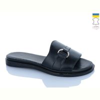 Купить Шлепанцы Sali 4415 чорний к чор-п. на obuv-plus.com.ua