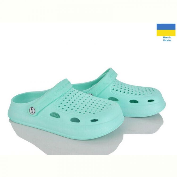 Купить Кроксы Dream Stan Сабо08 м'ята на obuv-plus.com.ua