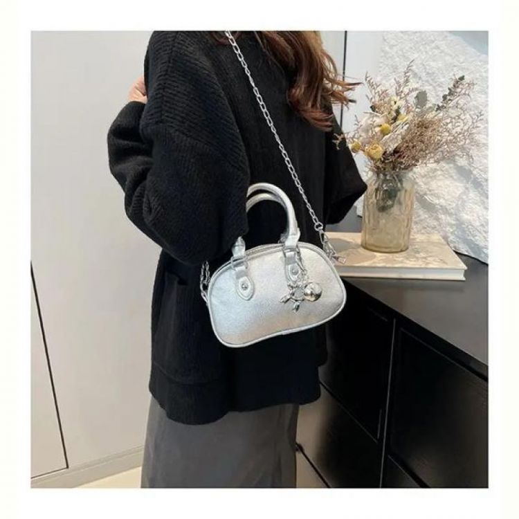 Купить Сумка Fashion Bag 8909-4 silver на obuv-plus.com.ua