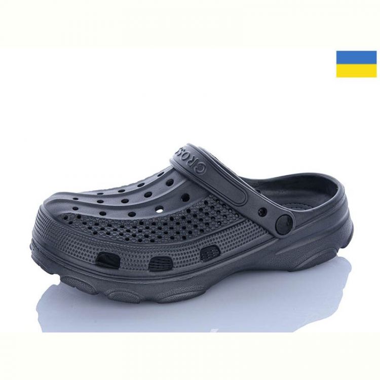 Купить Кроксы Cross SV21 т.сірий на obuv-plus.com.ua