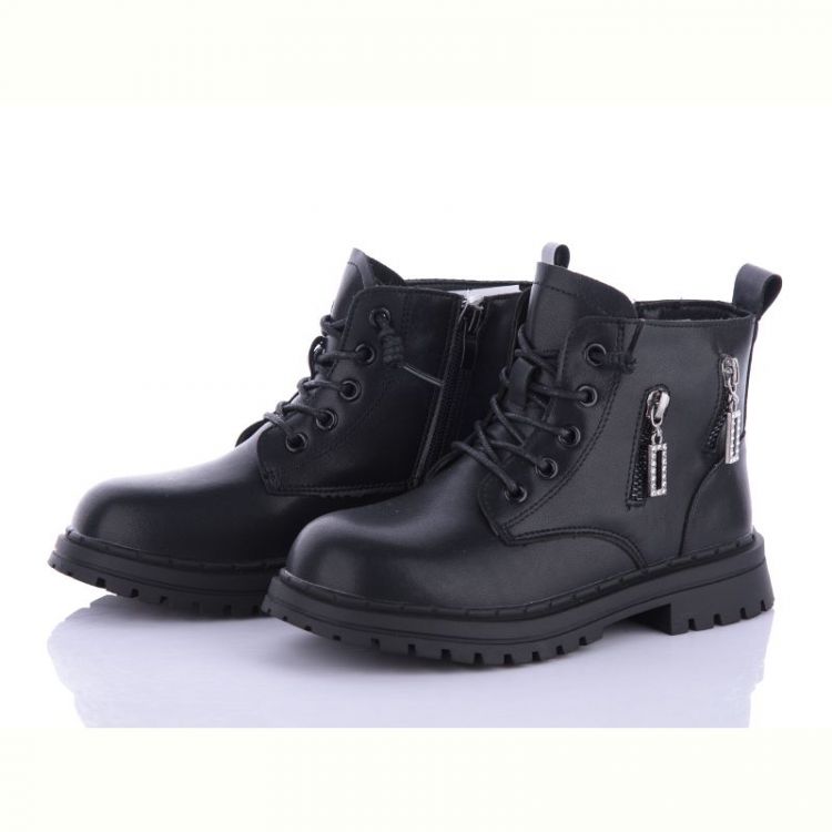 Купить Ботинки Angel Y104-B21511 black на obuv-plus.com.ua