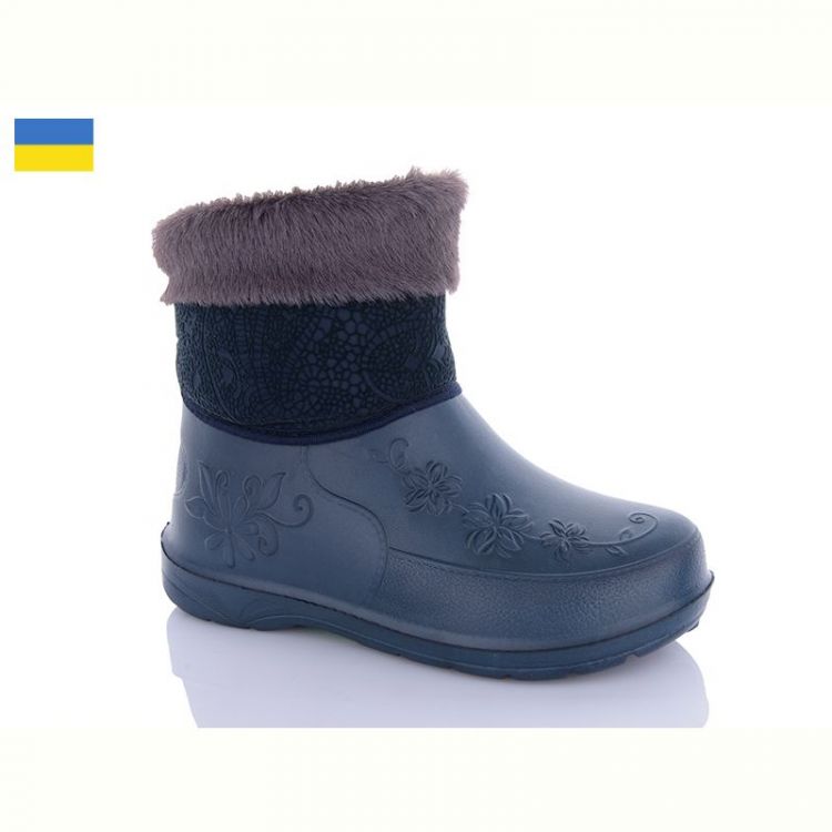 Купить Сапоги Payas Чобіт жін.опушк.т.синій на obuv-plus.com.ua