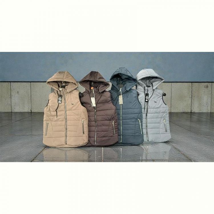 Купить Жилетка Phi Hung P329 brown на obuv-plus.com.ua