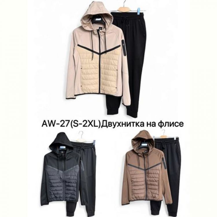 Купить Костюм спорт Ale-Ate AW27 black на obuv-plus.com.ua