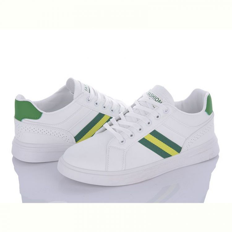 Купить Кеды Wonex 9-777 white-green на obuv-plus.com.ua