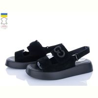 Купить Босоножки A.N.I.One 4077GG чорний замш на obuv-plus.com.ua