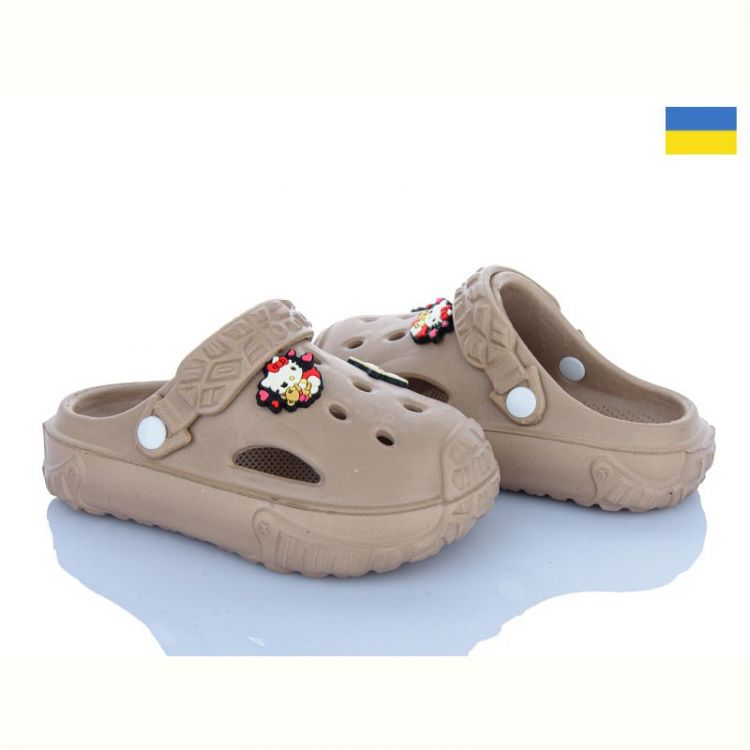 Купить Кроксы Verta 1003 капучино на obuv-plus.com.ua