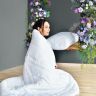 Купить Одеяло бамбуковое всесезонное IDEIA Bamboo 200х220 см, искусственный пух, ткань с бамбуком, антиаллергенное, гипоаллергенное на obuv-plus.com.ua