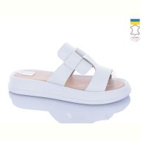 Купить Шлепанцы Sali 22160 білий біл-п. на obuv-plus.com.ua