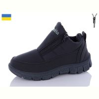 Купить Ботинки Inblu N317 чорний чор-підошва на obuv-plus.com.ua