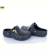 Купить Кроксы Tc TC крокси чорний на obuv-plus.com.ua