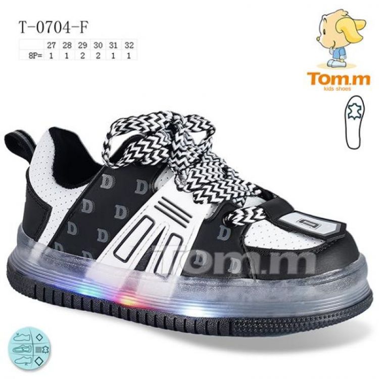 Купить Кроссовки Tom.M 0704F LED на obuv-plus.com.ua