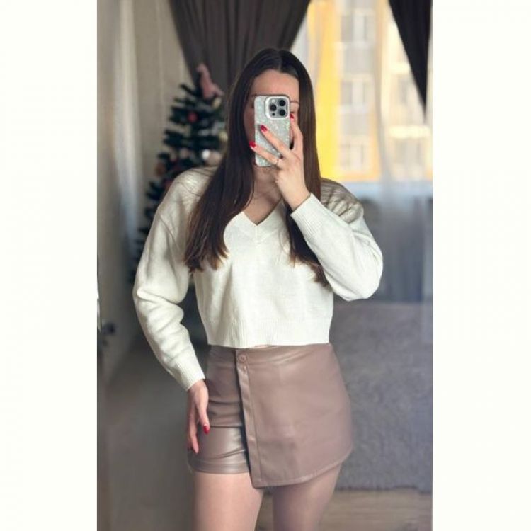 Купить Юбка-шорты Arina 1696 beige на obuv-plus.com.ua