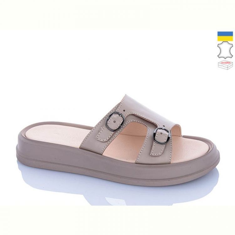 Купить Шлепанцы Sali 11 капучино к кап-п. на obuv-plus.com.ua