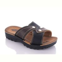 Купить Шлепанцы Demur K26-709 black-bro (24-30) на obuv-plus.com.ua
