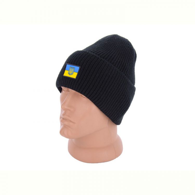 Купить Шапка Viola AS06-1 прапор black на obuv-plus.com.ua
