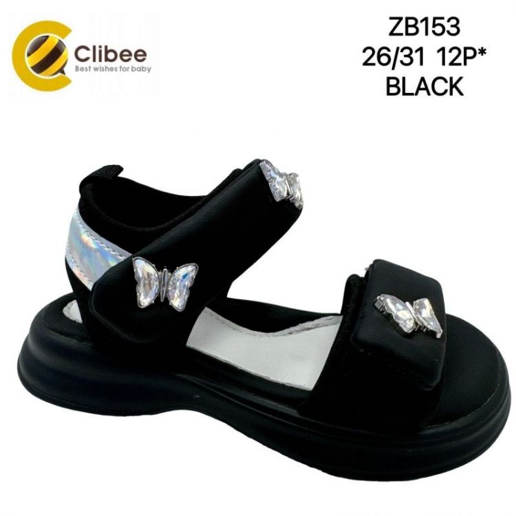 Купить Босоножки Clibee ApC-ZB153 black на obuv-plus.com.ua
