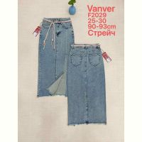 Купить Юбка Vanver F2029 blue на obuv-plus.com.ua
