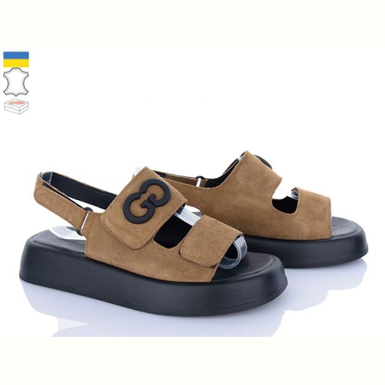 Купить Босоножки A.N.I.One 4077GG коричневий замш на obuv-plus.com.ua