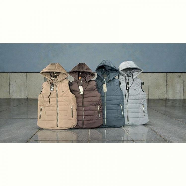 Купить Жилетка Phi Hung P331 l.grey на obuv-plus.com.ua