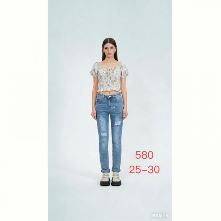 Купить Джинсы NewJeans 580 l.blue на obuv-plus.com.ua