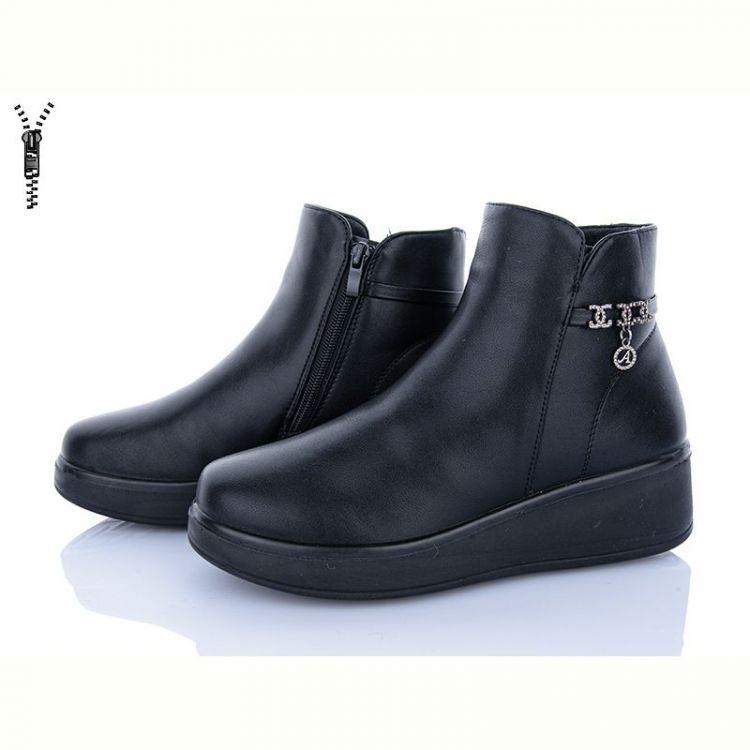 Купить Ботинки Baolikang G16-1 black на obuv-plus.com.ua