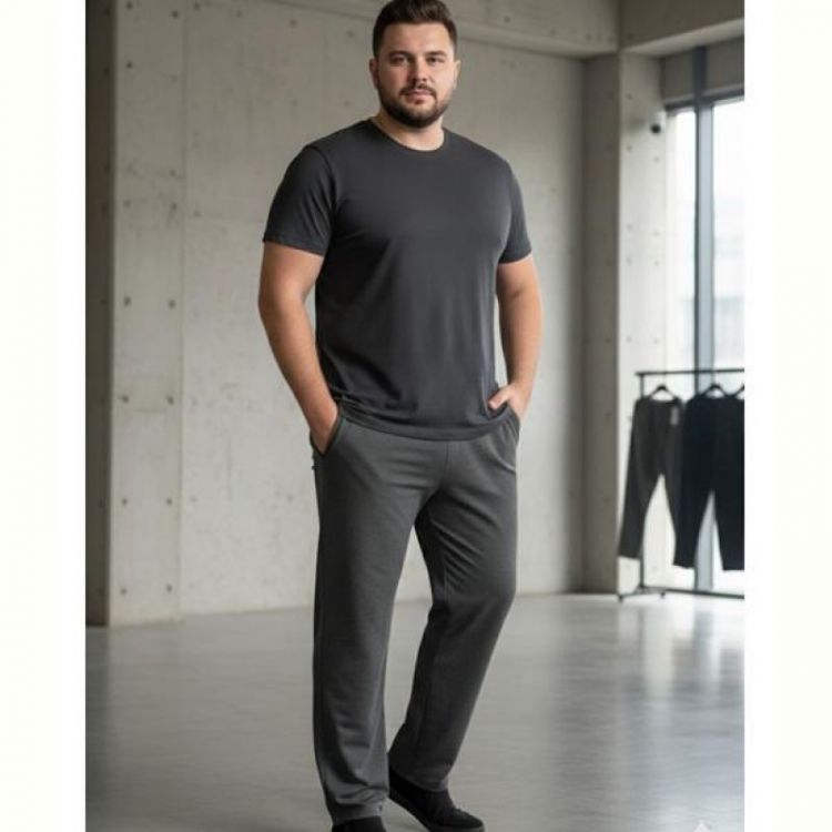 Купить Штаны спорт Style M.Clothes SM9 grey на obuv-plus.com.ua